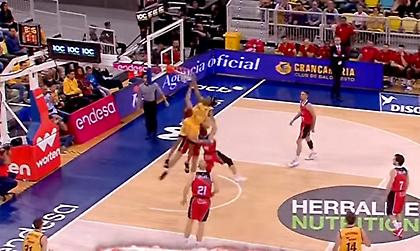 Έκανε διπλό... πόστερ ο Οκόγε στο Top 7 της Ισπανίας (video)