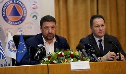 Πέτσας και Χαρδαλιάς παρουσίασαν δύο ολοκληρωμένα σχέδια για την αντιμετώπιση πλημμυρικών φαινομένων