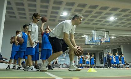Θοδωρής Παπαλουκάς και Δημήτρης Διαμαντίδης στην προπόνηση του Α.Ο. Λεοντείου (photos & video)