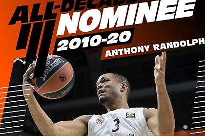 Υποψήφιος για την ομάδα της δεκαετίας στην Ευρωλίγκα ο Ράντολφ