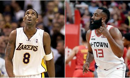 Η… σατανική σύμπτωση Κόμπι-Χάρντεν που προμηνύει ρεκόρ! (videos)