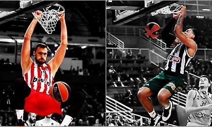 Παναθηναϊκός – Ολυμπιακός: Η… μάχη των ψηλών (πίνακες, videos)