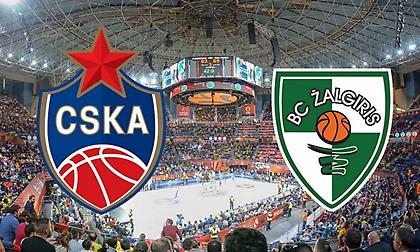 Live: ΤΣΣΚΑ Μόσχας-Ζαλγκίρις Κάουνας