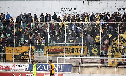 Με κόσμο η ΑΕΚ στην Ξάνθη