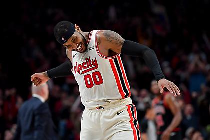 Γίνεται εγγυημένο το συμβόλαιο του Καρμέλο από τους Μπλέιζερς