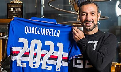 Ανανέωσε και κλείνει την καριέρα του στην Σαμπντόρια ο Κουαλιαρέλα