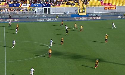 Γκολάρα και αποβολή ο Πάντεφ, ισόπαλες Λέτσε-Τζένοα (video)