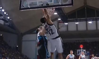 Φοβερό alley oop Τεόντοσιτς-Χάντερ στο Top 5 της Ιταλίας (video)