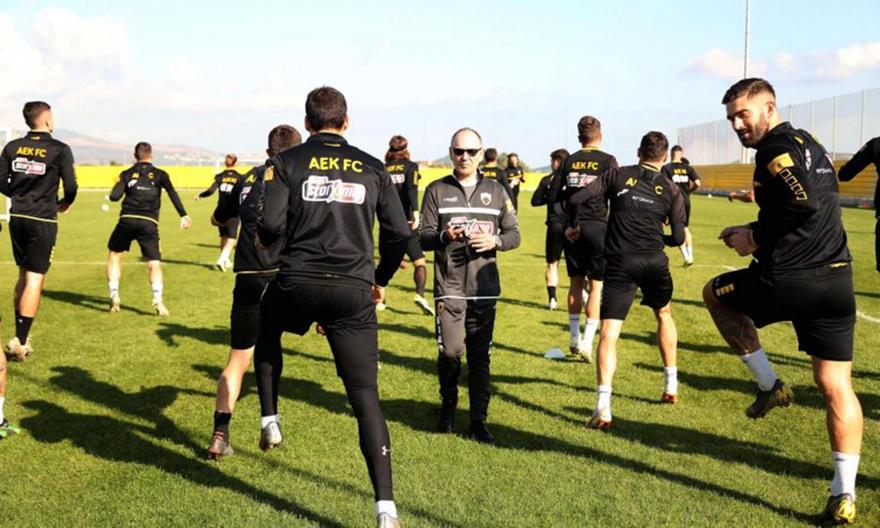 Το επιτελείο του Καρέρα στην ΑΕΚ