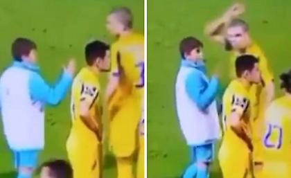 Τραγικός Πέπε: Δεν έδωσε το χέρι του σε ball boy (video)