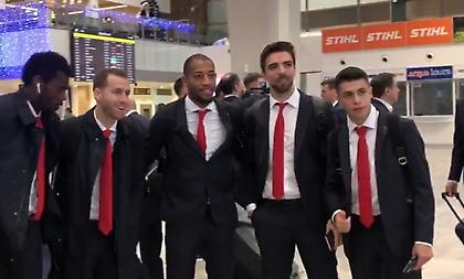 Στο... δρόμο για Αθήνα ο Ερυθρός Αστέρας-Το μήνυμα σε Ολυμπιακό (video)