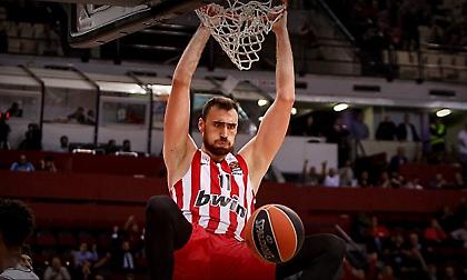 Νίκολα Μιλουτίνοφ: Ο κορυφαίος σέντερ στην Ευρωλίγκα (πίνακας, videos)