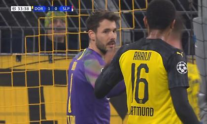 Η φανταστική απόκρουση του Μπούρκι! (video)