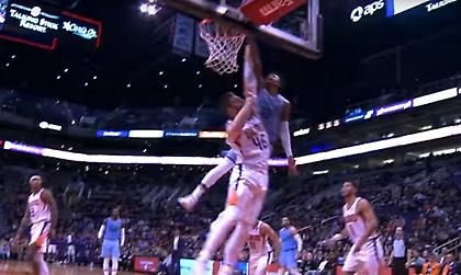 Ο κοντός Μοράντ έκανε πόστερ τον θηριώδη Μπέινς στο Top 10 (video)