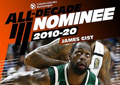 Υποψήφιος για την ομάδα της δεκαετίας και ο Γκιστ