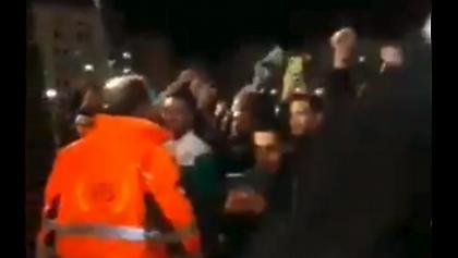 Θερμή υποδοχή 100 οπαδών στον Παναθηναϊκό (video)