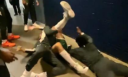 Οι γίγαντες των... Μπακς έπαιξαν ξανά κατς με νικητή τον Γιάννη (video)