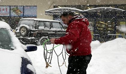 Διακοπή της κυκλοφορίας σε τμήματα του οδικού δικτύου των Ν. Χαλκιδικής και Ημαθίας
