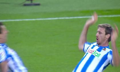 Τραυματίστηκαν στον πανηγυρισμό της ισοφάρισης παίκτες της Σοσιεδάδ! (video)