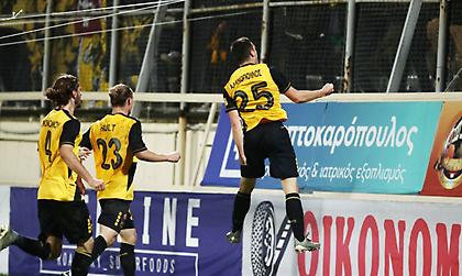Το γκολ του Γαλανόπουλου που χάρισε στην ΑΕΚ τη νίκη (videο)