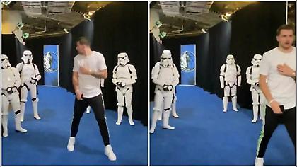 Τρόμαξε από Stormtrooper ο Ντόντσιτς (video)