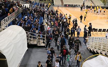 Χαμόγελα για την ανταπόκριση στην Family Day από την ΚΑΕ ΑΕΚ