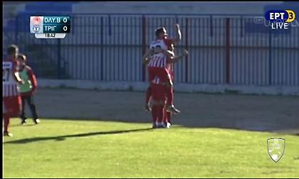 Προηγήθηκε ο Ολυμπιακός Βόλου, ισοφάρισε η Τρίγλια (video)