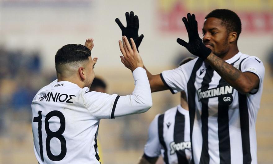 «Καθάρισε» το ματς με δύο γκολ σε ένα τρίλεπτο ο ΠΑΟΚ (video)