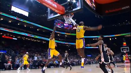 Ο Λεμπρόν πήγε να ταπώσει… συμπαίκτη του (video)