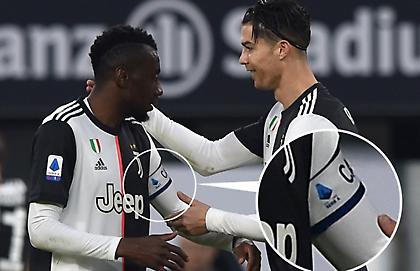 Αρνήθηκε το περιβραχιόνιο ο Ρονάλντο και το έδωσε στον «παλιό» (video)