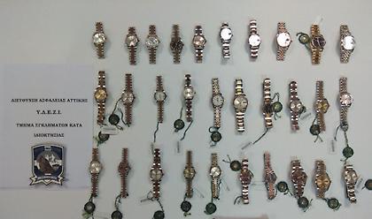 Συνελήφθη ο «ληστής με τα Rolex» : Είχε κλέψει τιμαλφή αξία 439.000 χιλιάδων ευρώ