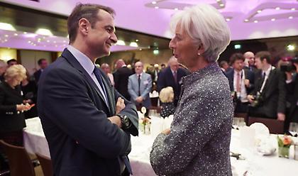 Συνάντηση Μητσοτάκη - Λαγκάρντ την Τρίτη 