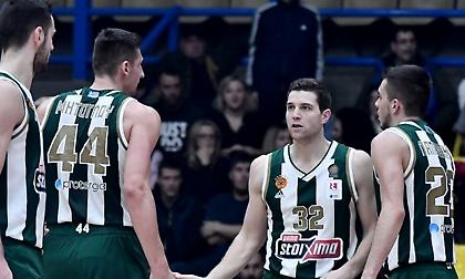 Παναθηναϊκός: Πολύ κάτω από τον μέσο όρο του στο Περιστέρι, «πόνεσαν» βολές και λάθη (video)