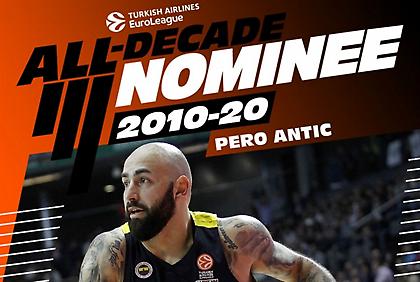 Υποψήφιος για την ομάδα της δεκαετίας στην Ευρωλίγκα ο Άντιτς