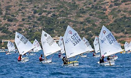 Προπονητικό καμπ της προεθνικής όπτιμιστ στο «Athens International Sailing Center»