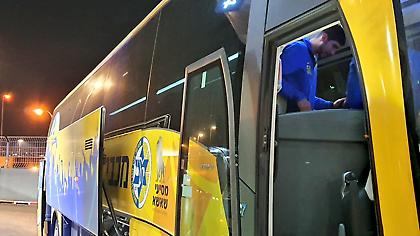 Από το αεροδρόμιο στο γήπεδο για προπόνηση εν όψει Παναθηναϊκού η Μακάμπι