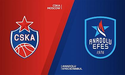 LIVE: Αναντολού Εφές- ΤΣΣΚΑ Μόσχας