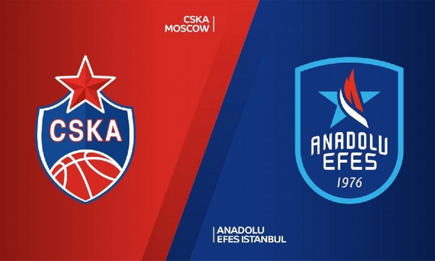 LIVE: Αναντολού Εφές- ΤΣΣΚΑ Μόσχας