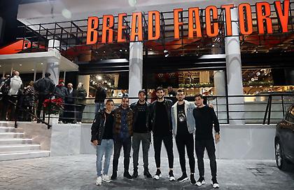 Ο Ατρόμητος στα εγκαίνια του νέου Bread Factory