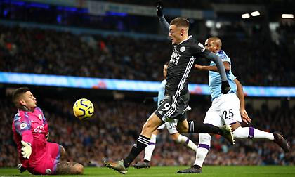 Με γκολάρα του Βάρντι προηγήθηκε στην έδρα της Σίτι η Λέστερ (video)