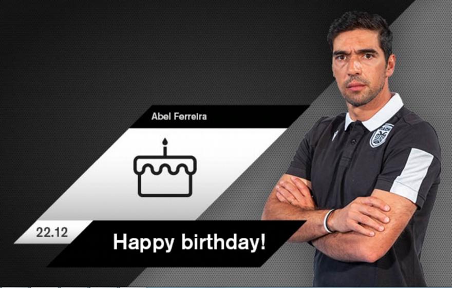 Τα «χρόνια πολλά» του ΠΑΟΚ σε Φερέιρα