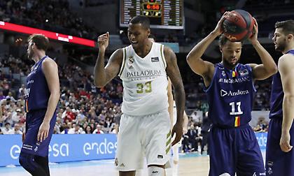 Διέσυρε την Ανδόρα η Ρεάλ πριν έρθει στο ΟΑΚΑ