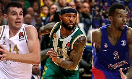 Ευρωλίγκα: Οι «αφανείς ήρωες» (πίνακες & videos)