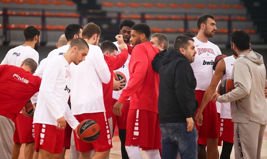 Προπόνηση πριν το…. ρεβεγιόν για τον Ολυμπιακό