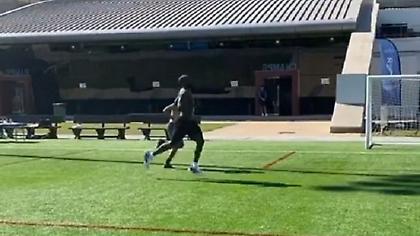 Προπόνηση ανήμερα των Χριστουγέννων ο Λουκάκου (video)