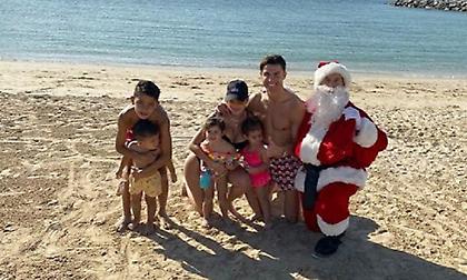 Χριστουγεννιάτικα μπάνια για τον Κριστιάνο Ρονάλντο!