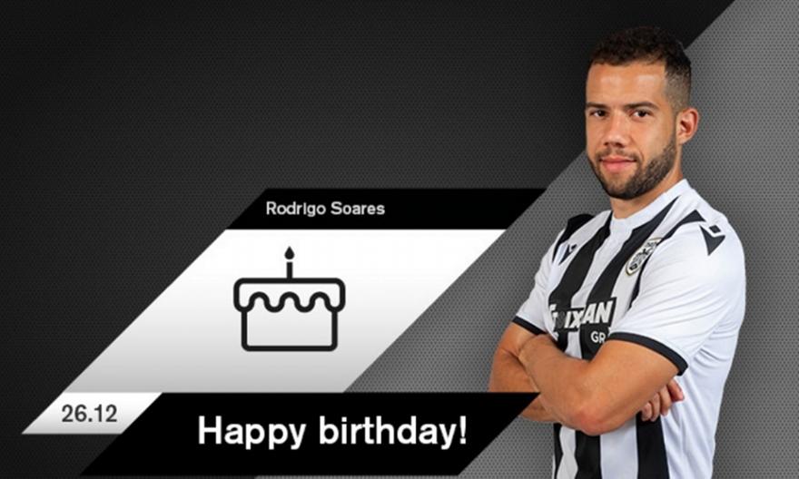 «Χρόνια πολλά» του ΠΑΟΚ στον Ροντρίγκο