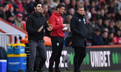 Ούτε ο Αρτέτα έφερε την... άνοιξη στην Άρσεναλ!