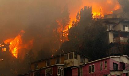 Χιλή: Σε εμπρησμό οφείλεται η φωτιά που κατέστρεψε 245 σπίτια στο Βαλπαραΐσο