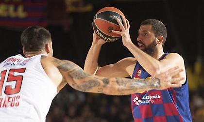 Μπαρτσελόνα – Ολυμπιακός: Ο ασταμάτητος Νίκολα Μίροτιτς έκανε ρεκόρ καριέρας! (video)